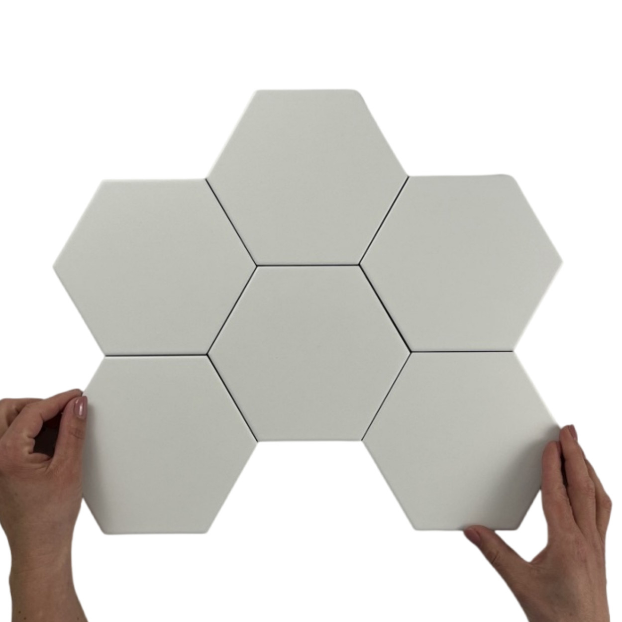 Cifre Ceramica Hexagon Timeless White mat 15x17cm